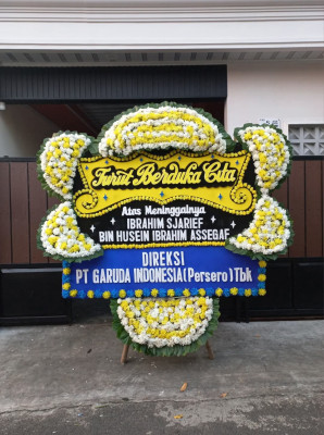 Papan Bunga Duka di Bukit Timah